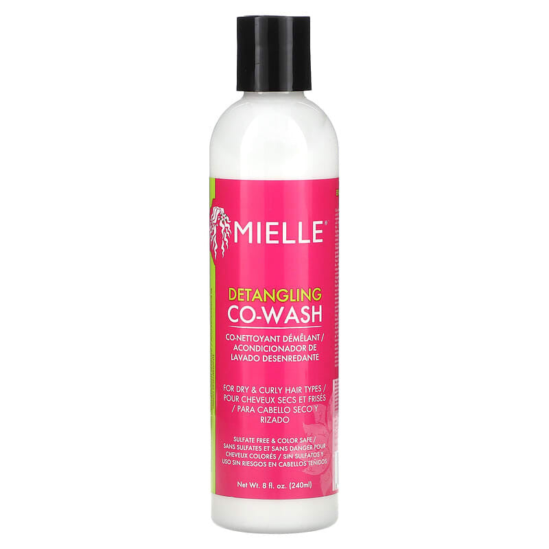 Mielle Detangling Cowash for Dry and Curly Hair, 8 Oz